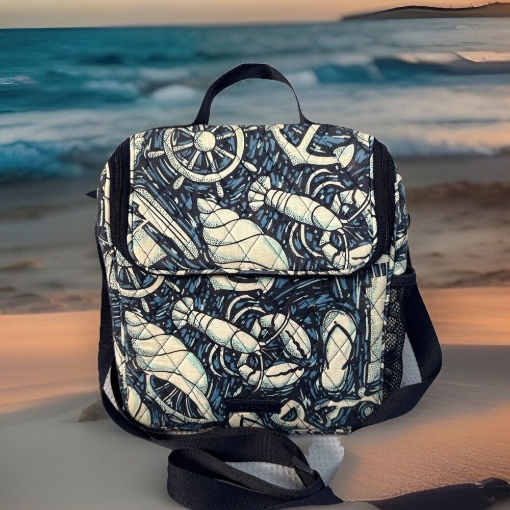 Vera Bradley Stay Cooler Lunch Bag -Shore Enough Insulated cooler
